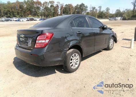 2017 Chevrolet Sonic Lt Auto из США, поврежденный, VIN 1G1JD5SH2H4132506